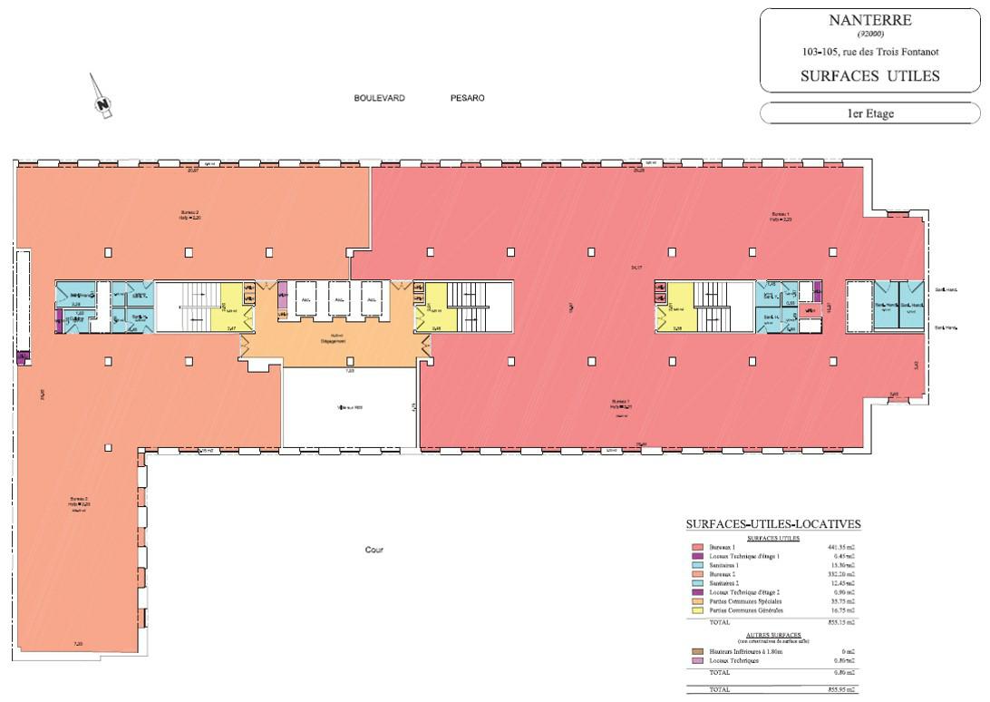 Bureau Nanterre 4646m² Location bureau Nanterre Hauts-de-Seine OLBUR2002172 6